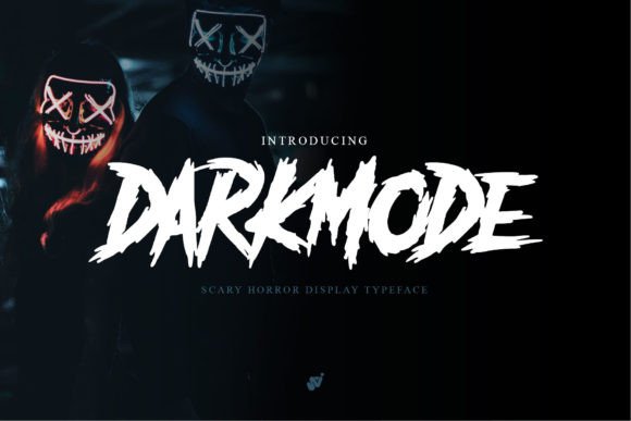 Download Darkmode – Horror Gothic Typeface - Type Collection