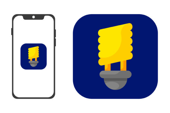 Download Neon Lamp Apps Icon - Neon lamp Collection